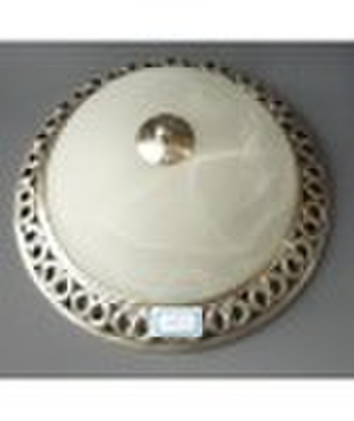 Antique glass ceiling lamp