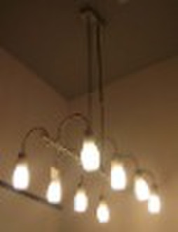 Modern glass chandelier