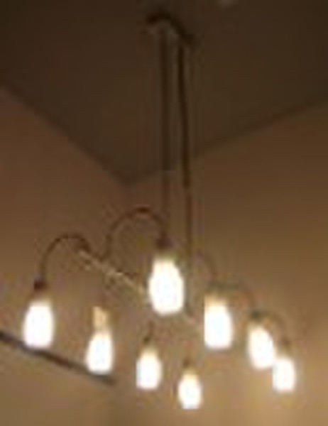 Modern glass chandelier