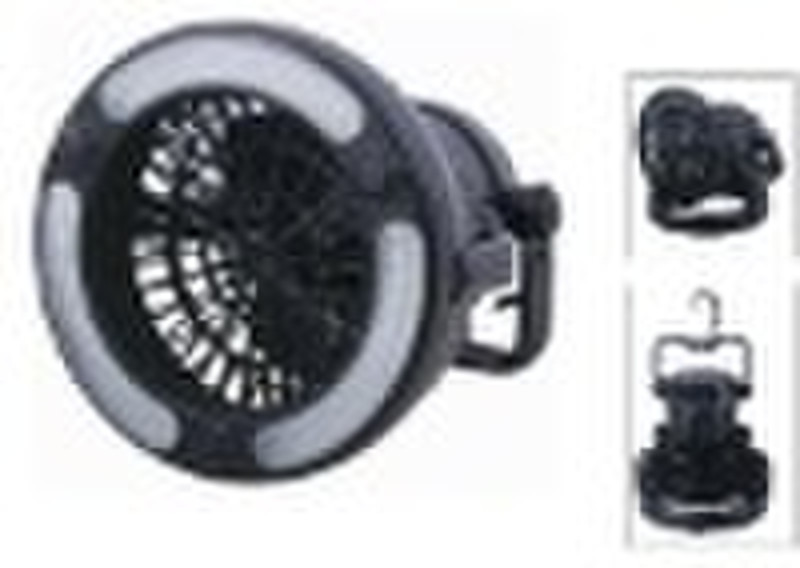 Camping Fan Light 18LED 2D