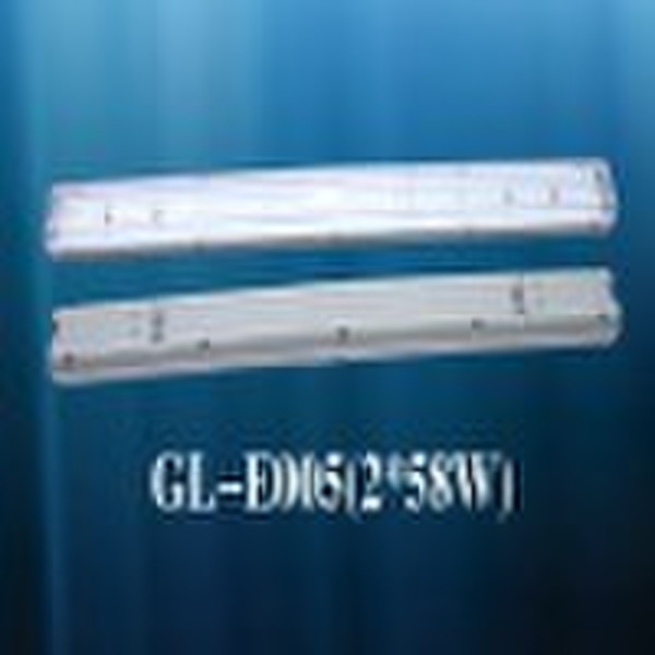 Fluorescent light fixtures cover (2X58W)