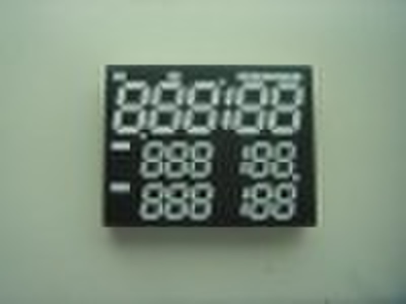 customized seven segment display