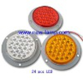 LED 4" Stop/Tail/Turn/Fog/Parking, 24 Diode P