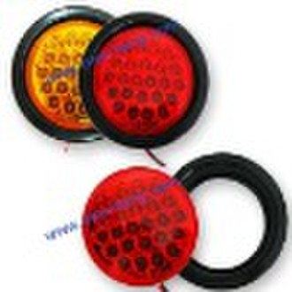 LED 4" Round lamp,24 Diode Pattern