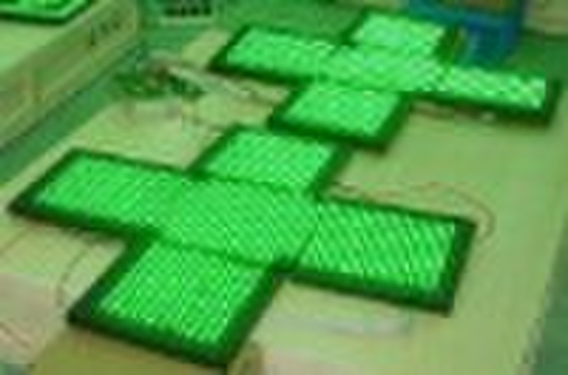 LED Pharmacy Cross Display Module