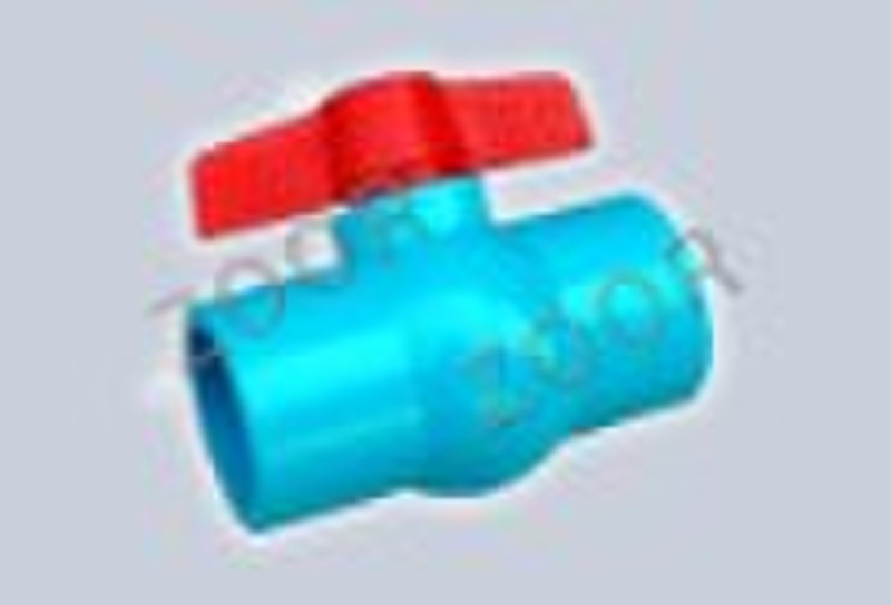 "ZOOR" PVC ball valve&plastic ball v