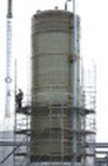 Horizontal composite tank