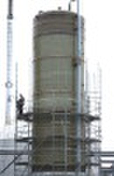 Horizontal composite tank