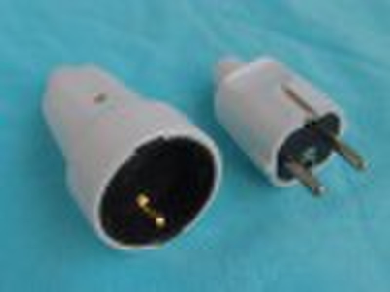 PVC Stecker und Steckdose