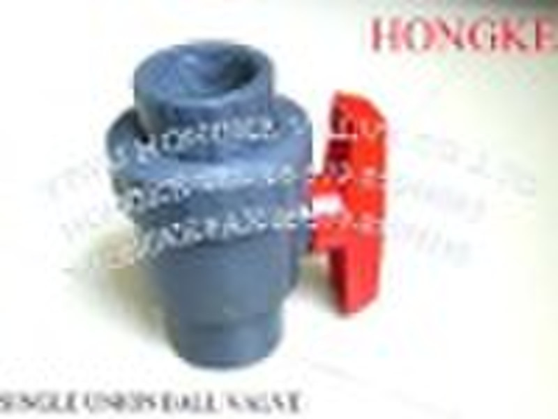 Single Union ball valve