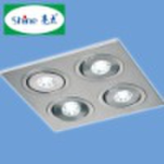 square LED downlights