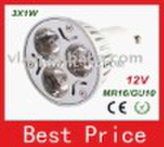 MR16 3w high power Led spotlight