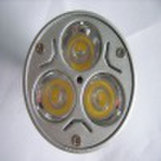 Popular MR16 3*1W LED Bulb with CE RoHS