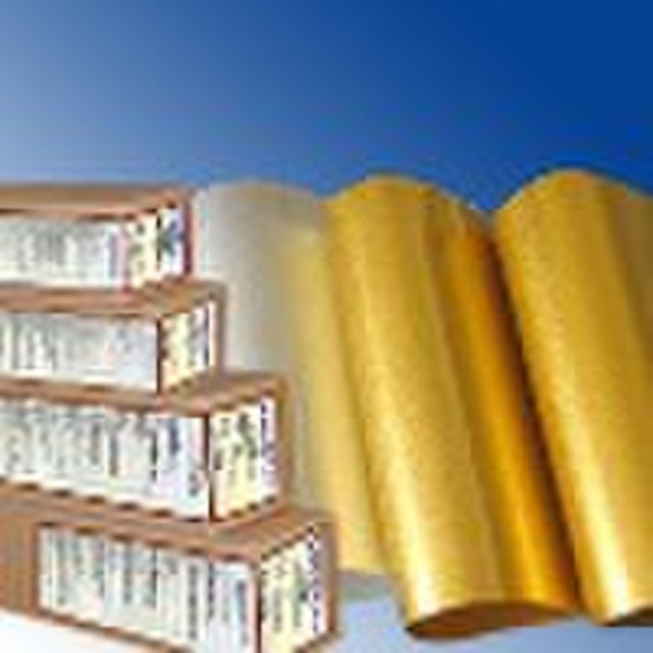 Glossy Golden Film_self adhesive