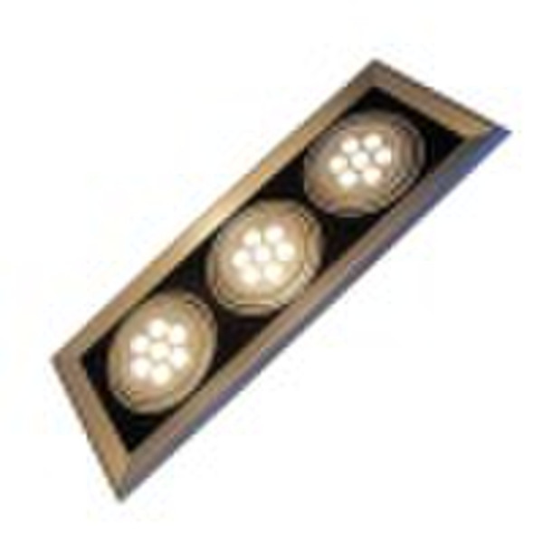 4X3W 5x1w, 3x2w high power led downlight