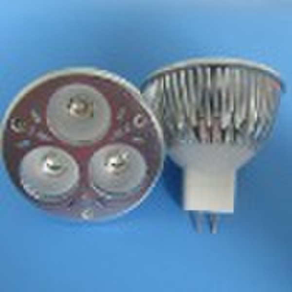 3*2w/3*3w mr16 led spot lamp