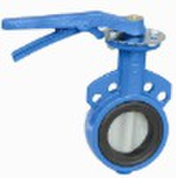 Wafer butterfly valve