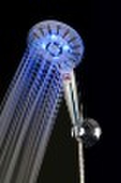 Temperature Controlled  LED shower head