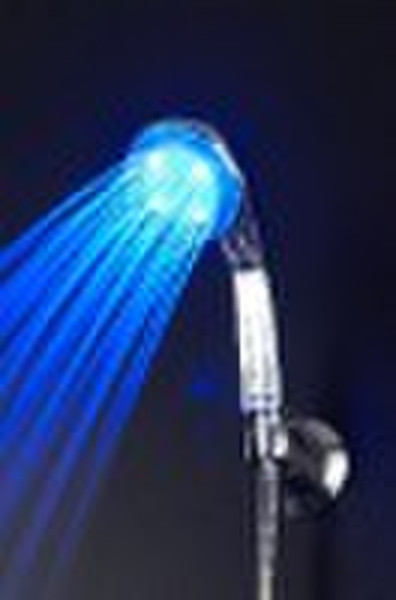 QX-KE005AT blue color LED shower head