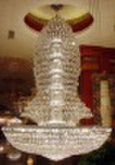 crystal lamp, large lamp, hotel lamp