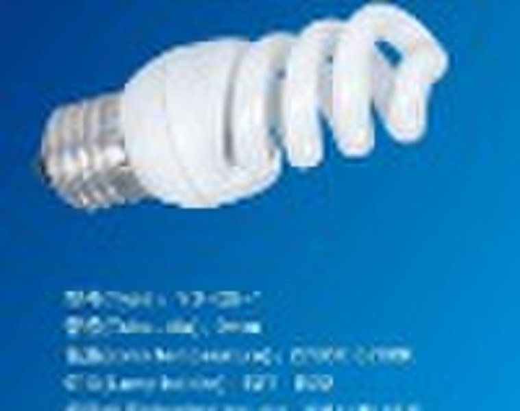 spiral energy saving lamp(pipe diameter:9mm)