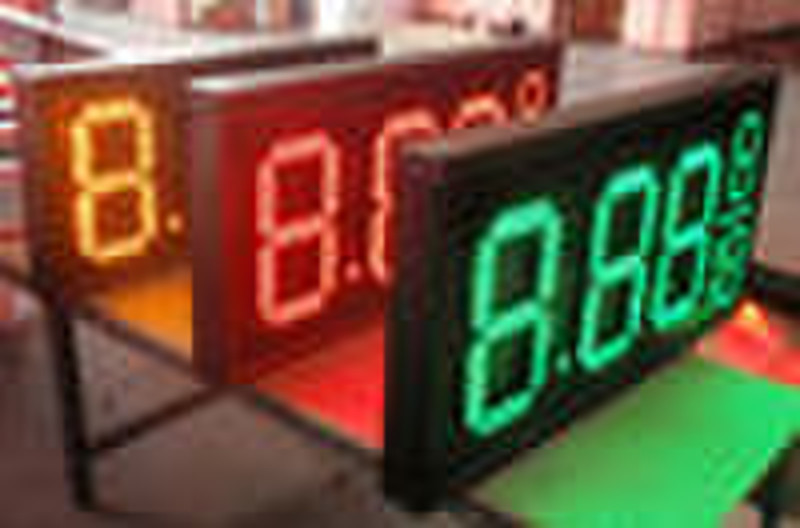 oil price led digital display  model size:15"