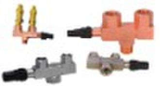 Tee valves