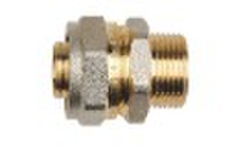 brass fitting- straight connector