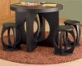 Piece Circle Cut Dining Set