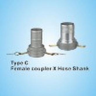Camlock quick coupling Type C