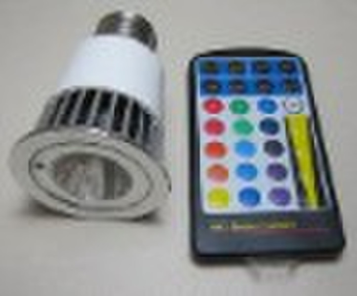 5W LED RGB Scheinwerfer mit Fernbedienung