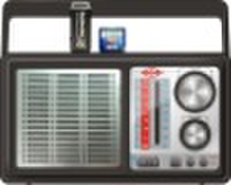 Tragbare AM / FM-Radio USB USB SD / MMC-Karte Radio-Re