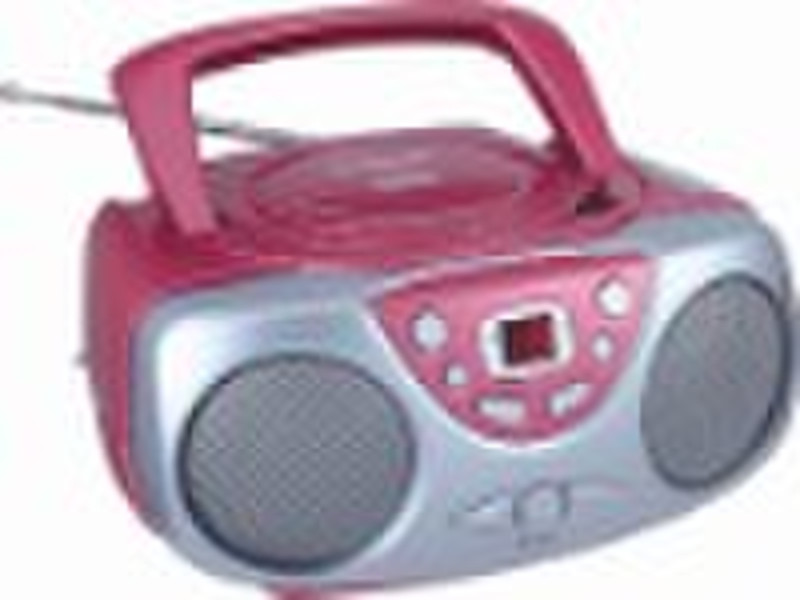 portable CD PLAY SYSTEM AND RADIO