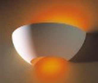 Plaster wall lamp