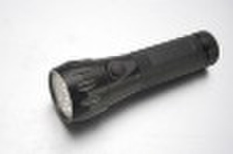 19 leds aluminum flashlight/torch