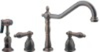 ORB clour two handle antique kitchen faucet