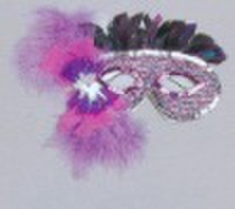 feather mask