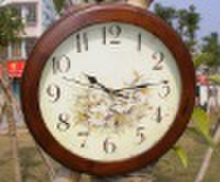 Wooden wall clock,ZB-ZY7101