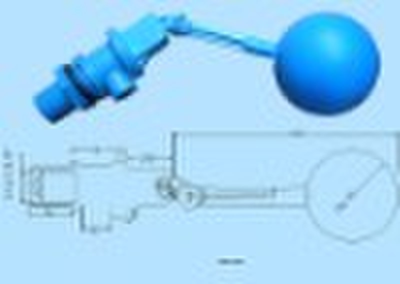 3/4 "быстрая остановка пластик поплавок клапан (фло