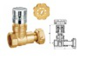 brass gate valve with magnetism lock used before w