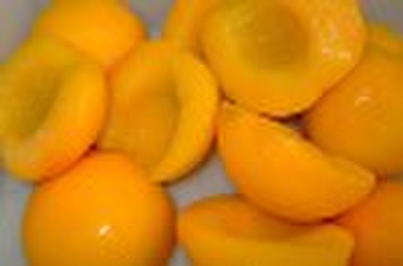 IQF yellow peach halves