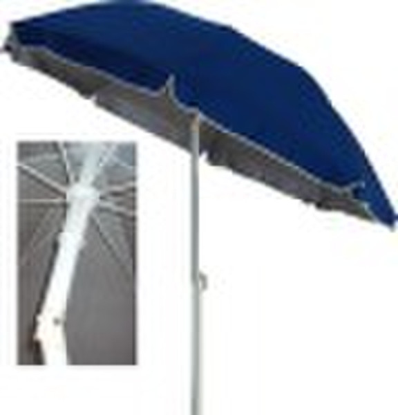 (140G polyester with silver coated)beach umbrella