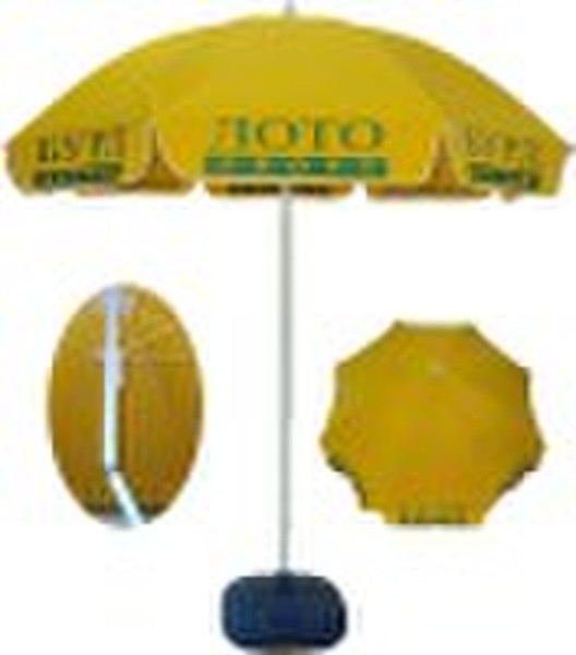 200cm diameter 160G polyester promotional sun umbr