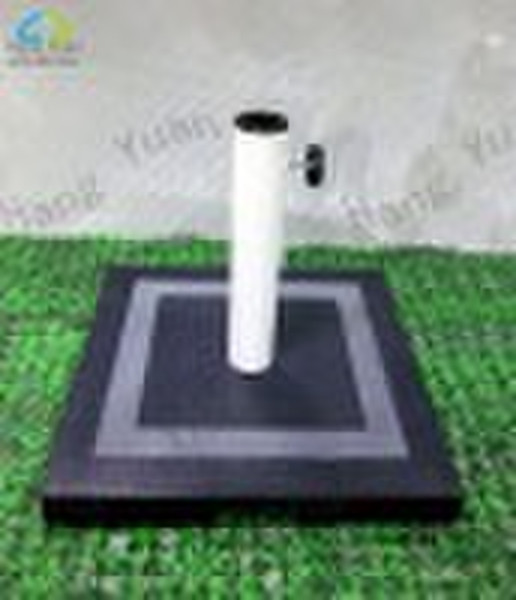 Square granite umbrella base