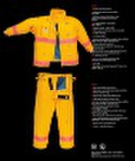 fire fighting suit FIREMAN EN 469:2005 standard NF