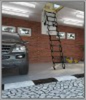 Stahl Schere Loft Ladder