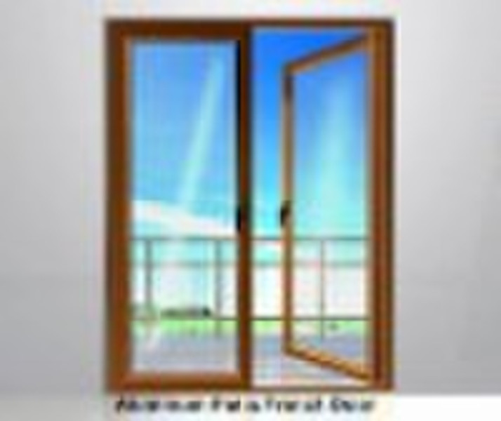 aluminum casement door