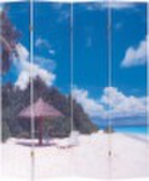 Gold Coast Canvas Folding Screen