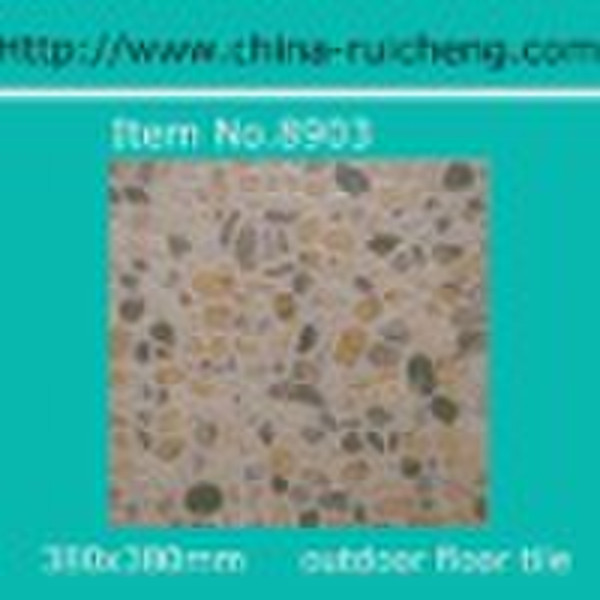 380x380mm non-slip glazed garden tile