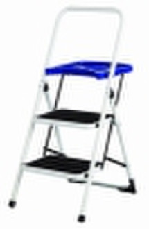 3 steps steel folding ladder